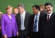 ALMANYA BASBAKANI ANGELA MERKEL VE MÜSLÜMAN KURULUSLARIN TEMSILCILERI.jpg